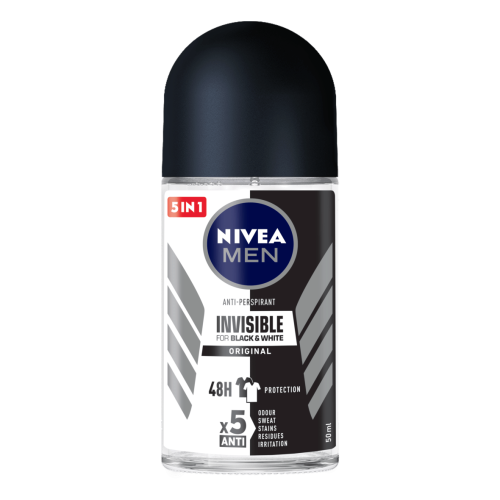 NIVEA Nivea Men Invisible for Black & White Original Roll-on