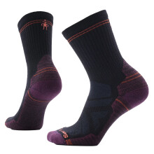 (S, Black) Smartwool Womens Hike Light Cushion Walking Crew Socks