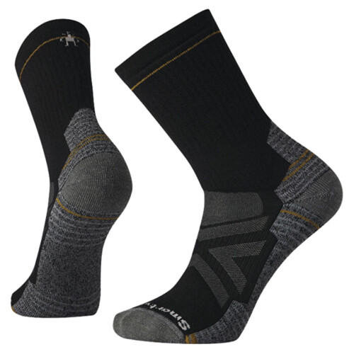 Smartwool (M, Black) Smartwool Mens Hike Full Cushion Walking Crew Socks