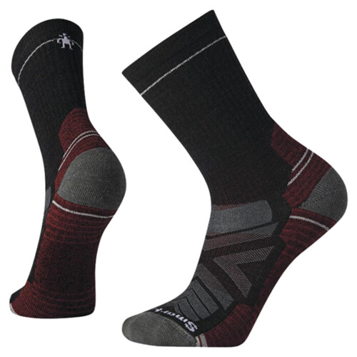 Smartwool (L, Charcoal) Smartwool Mens Hike Light Cushion Walking Crew Socks