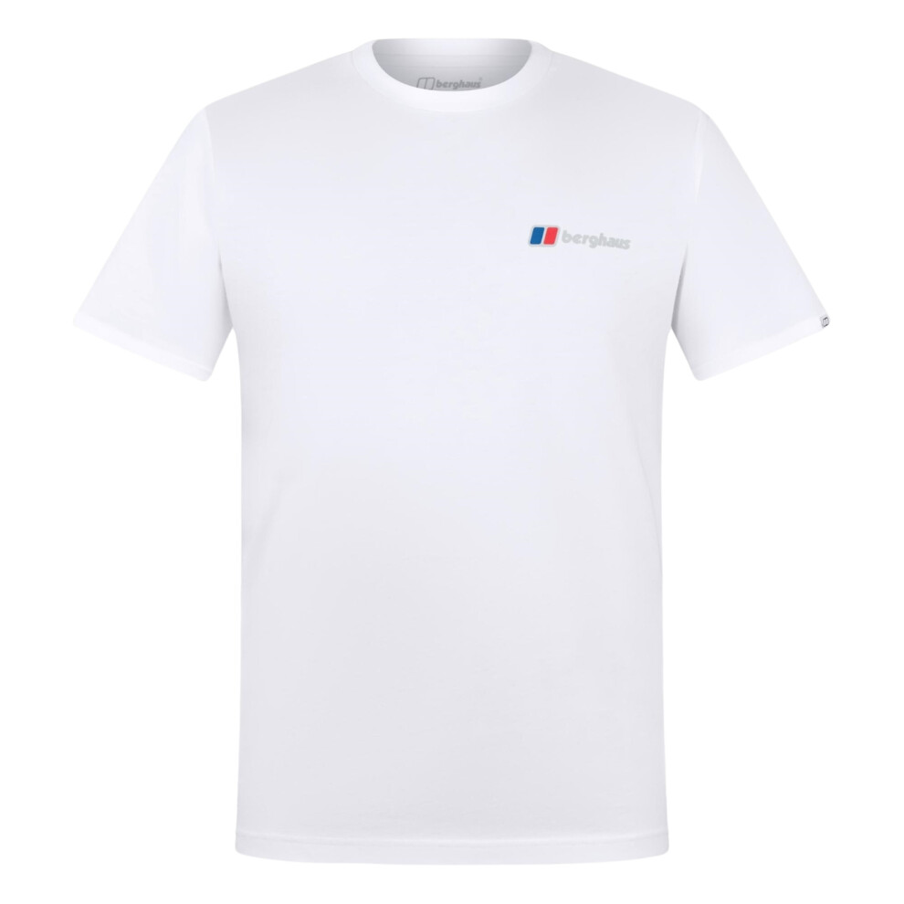 Berghaus Men's T-Shirt - White - Size: S - Image 3