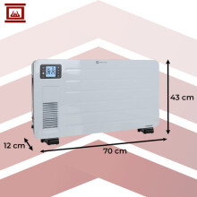 Elektrische convectorkachel, 2300W, WiFi-bediening
