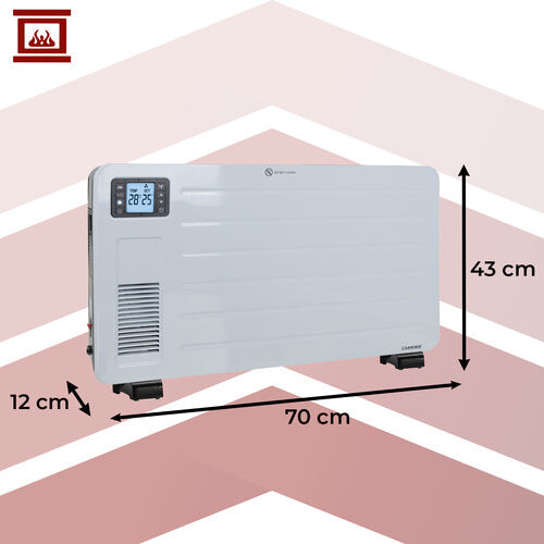 Elektrischer Konvektorheizer, 2300 W, WLAN-Steuerung
