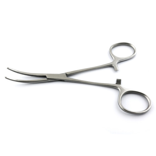 Rochester-Pean Hemostatic Forceps Curved 14cm 2