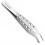 Adson Brown Curved Tweezer 4