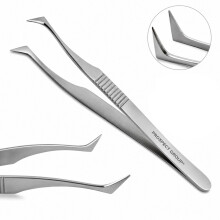 L Type Tweezer Surgical Forceps Tissue Handling Instrument