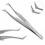 L Type Tweezer Surgical Forceps Tissue Handling Instrument 1