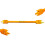 Dental Bracket height yellow gauge 4