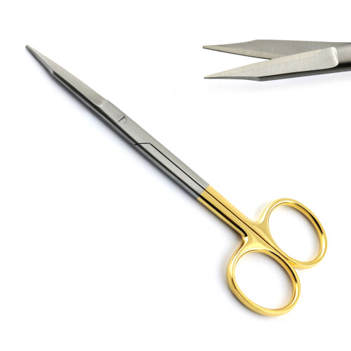 Surgical Goldman Fox Scissor TC Straight 13cm