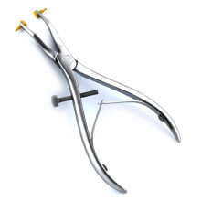 Dental Crown Removing Plier With Yellow Silicone Tips