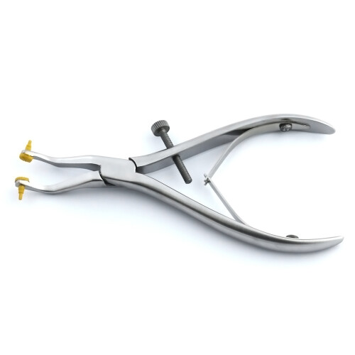 Dental Crown Removing Plier With Yellow Silicone Tips 1