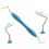 Dental Periodontal UNC15/Who Probe - Blue Silicone Handle 1