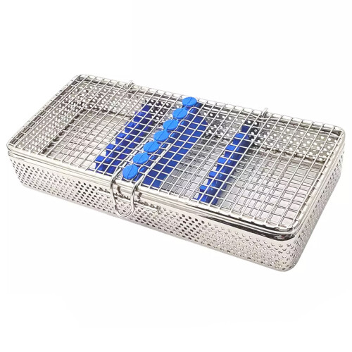 Dental Sterilization Mesh Cassette For Holding 7Pcs 2
