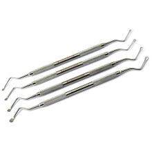 Dental Lucas Bone Curettes Set of 4 Surgical Instruments