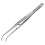 Self-Locking Tweezer Surgical Forceps Tissue Grasping Instrument 3