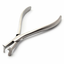 Dental Orthodontic Hammerhead Plier Serrated NITI Cinch Back