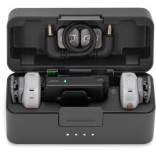Mikrofoni - DJI - Mic Mini 2S - 2 TX - 1 RX - Latauskotelo