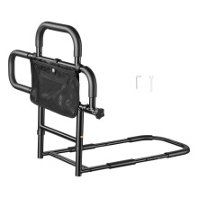 Barreira de Cama Rebatível-Duoku-para Adulto com Alças e Bolso, Adequada para Camas King, Queen, Duplas e Simples. Ajuda na Elevação.
