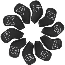 10 Pack Golfijzer Covers Set Magnetische Golfijzer Covers, Dubbelzijdige Nummer Club Hoofdkap