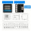 YH72 AC220V Multifunction Dual Digital Display Timer Relay, Programmable Industrial Counter Hour Meter Totalizer 4