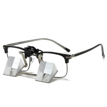 Outdoor-Felsen-Klettern Klarglas Clip Sonnenbrillen Myopie Brillen Clip Prisma Optische Refraktive Brille Schutzbrille