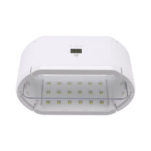 Verbessertes UV-Licht für Harz, Beidseitig, mit Digitalem Display, Timer, 48 LEDs, UV-Harzlicht, Faltbares UV-Harz, das EU-Stecker Aushärtet