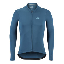(XL, Ink Blue) dhb Mens Blok Lightweight Long-Sleeved Cycling Jersey