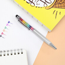 Ballpoint Pen Rainbow Ballpoint Pen Pen Unique Design Layer Pen Silver