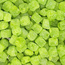 (650g Sweet Jar) Sour Apple Cubes