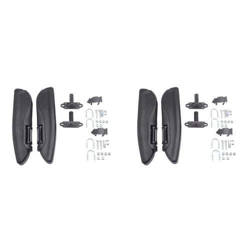 2Pair Car Universal Adjustable Armrest Car  Handles Armrest for RV Motorhome Van Buses Left+Right Front  Armrest