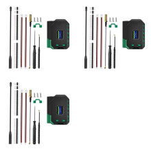 3X Heltec V4 Meshtastic WiFi LoRa 32 Dev-Board Case Set with Soft Antenna ESP32 SX1262 Solar Powered BLE Low Power