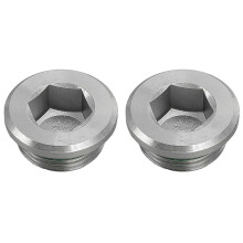 2X 33117525064 Rear Axle Differential Transfer Case Drain Oil Screw Plug Seal with O- Fit for 1 -7 Series F01