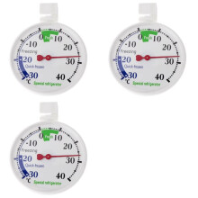 3X Refrigerator Freezer Thermometer Fridge Refrigeration Temperature Gauge Home Use Kitchen Accessory Tools