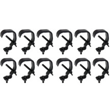 12 Pcs Stage Lighting Clamps Heavy Duty Alloy Truss Clamp Hanger for DJ Projector Par Spotlight Moving Light