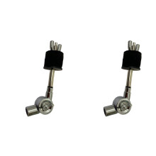 2X Cymbal Stacker Attachment Arm Adjustable Rod Lever Cymbal Extension Mount Holder for 12mm Cymbal Stand Tops Rod Arm