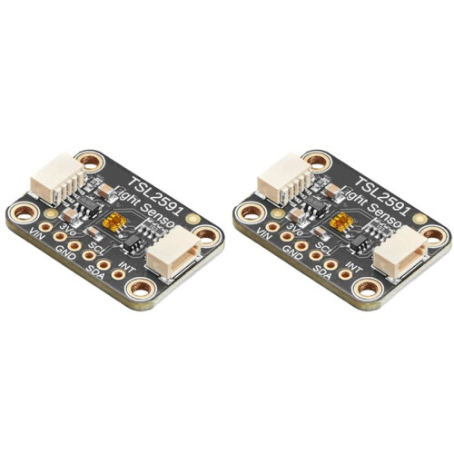 2X 1980 TSL2591 High Dynamic Range Digital Light Sensor Module I2C Interface - STEMMA QT/Qwiic