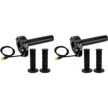 2X Ebike Full Twist Throttle, 3 Pin Style Ebike Throttle Kit, Protecting Quick Twist Throttle for Macfox X1