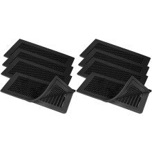 8 Pcs Proofing Vent Covers for 4 X 10 Inch Floor Registers Silicone Air Vent Covers Protective Child Proof Vent Covers