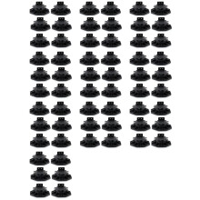 60 Pcs Joist Support Pedestals, Adjustable Decking & Flooring Support Pedestal for Deck, Timber Base