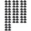 60 Pcs Joist Support Pedestals, Adjustable Decking & Flooring Support Pedestal for Deck, Timber Base 1