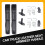 2Pair Car Universal Adjustable Armrest Car  Handles Armrest for RV Motorhome Van Buses Left+Right Front  Armrest 9