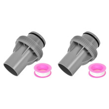 2X Above Ground Pool Sand Cartridge Filter Pump with Hose Adapter 38mm P6916 Pool Hose Connector
