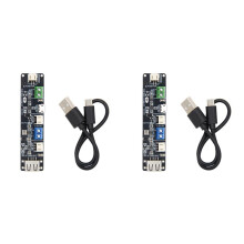 2X T-BAT Battery Holder CN3065 Power Chip Solar Charging Can Used with 18650 Battery Development Board