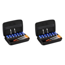 2X Peptide Case for Bac Water & Cases Holds Vials Water Bac Peptide Glp1, Vial Storage Case, Fridge Freezer Travel