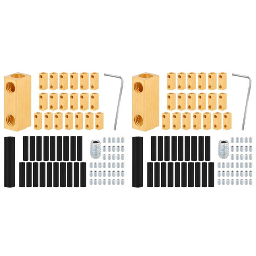 40x 8 AWG Wire Connectors,20Amp Wire Splicing Kit Quick Connection Terminal Yellow Circuit Terminals