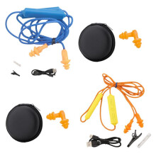 4PCS Ear Plugs Earphone Kit for Work, Noise Suppression, Hearing Protection,Construction Sites, Noisy Places