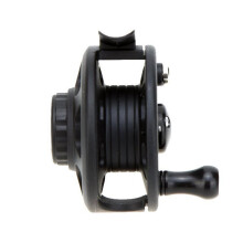 3X Plastic Fly Reel River Fishing Fly Fishing Stream Left / Right Exchange Possible (Reel Diameter 42 mm)