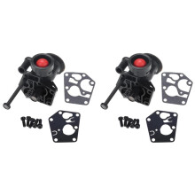 2X Lawn Mower Carburetor Carburetor Fuel Tank Set Carburetor Air Filter for Briggs & Stratton 96900 499809 498809A
