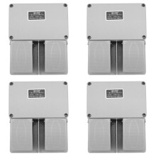 4X Foot YDT1-16 Aluminum Shell Gray Double Pedal Machine Tool Accessories