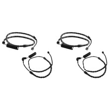 4Pcs Front+Rear Disc Brake Pad Wear Sensor 34351165579 for E53 X5 34351165580